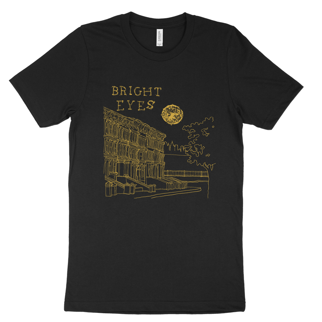 I'm Wide Awake It's Morning T-shirt (Gold Shimmer Ink)