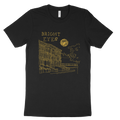 I'm Wide Awake It's Morning T-shirt (Gold Shimmer Ink)